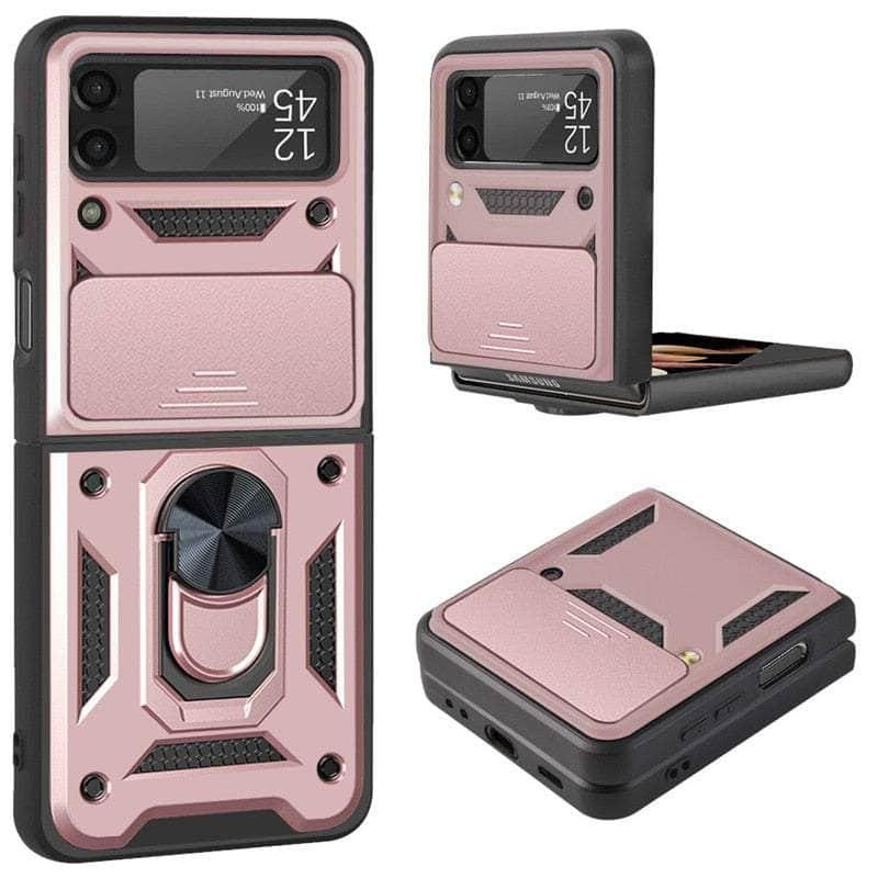 Samsung Galaxy Z Flip 4 Shockproof Armor Case - Heavy Duty Protective Cover with Military-Grade Drop Protection | Perfect for Outdoor Adventures, Travel & Daily Use