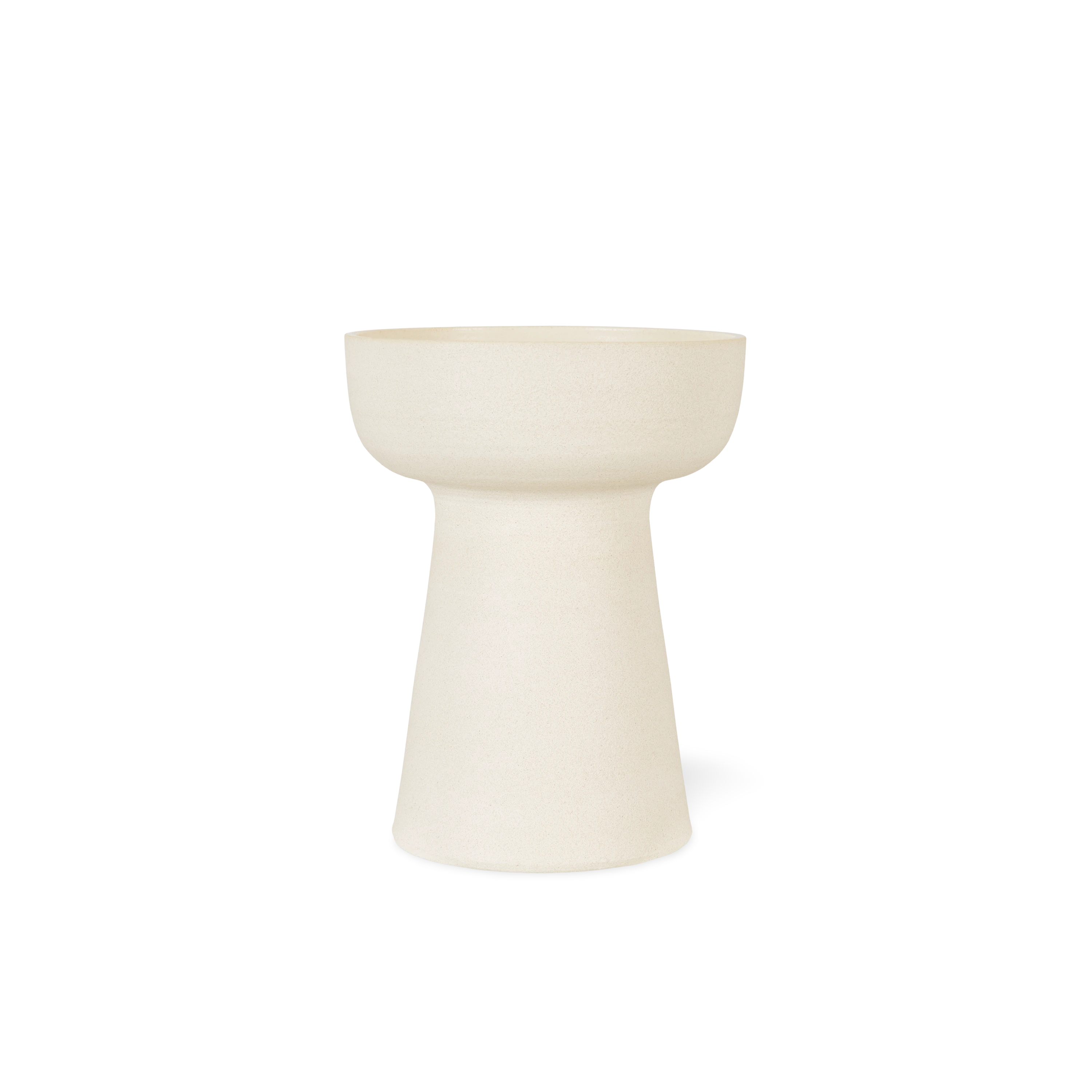 Juliet Vessel White - Elegant Ceramic Vase for Home Decor, Wedding Centerpieces & Floral Arrangements | Perfect for Living Room, Dining Table & Gift Giving