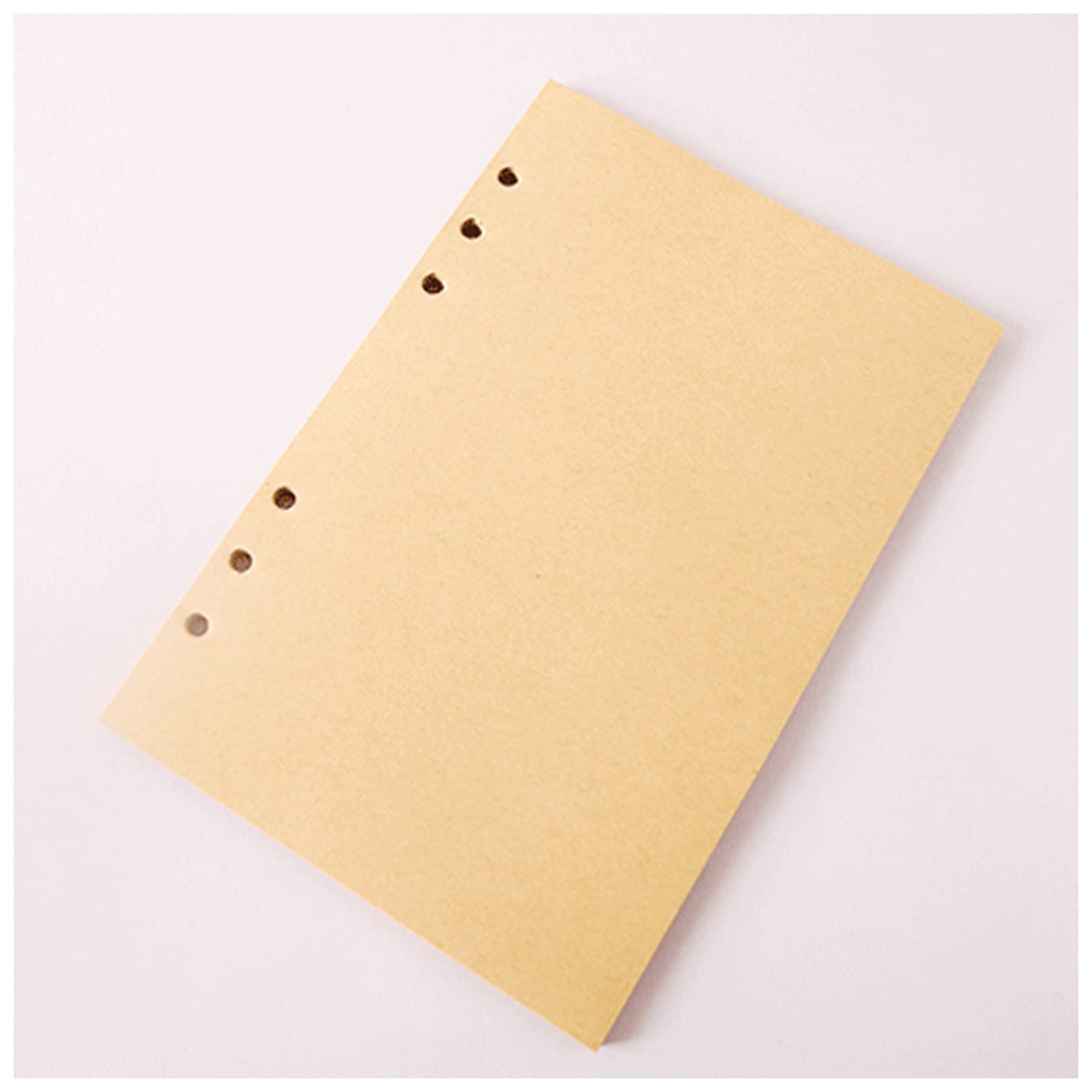 Vintage Pirate Anchors PU Leather Spiral Notebook - Retro Travel Journal, Diary & Notepad, Replaceable Inner Pages, 105x145mm Small Size (Khaki) - Perfect for Travel, Meetings, Gifts & Stationery Lovers