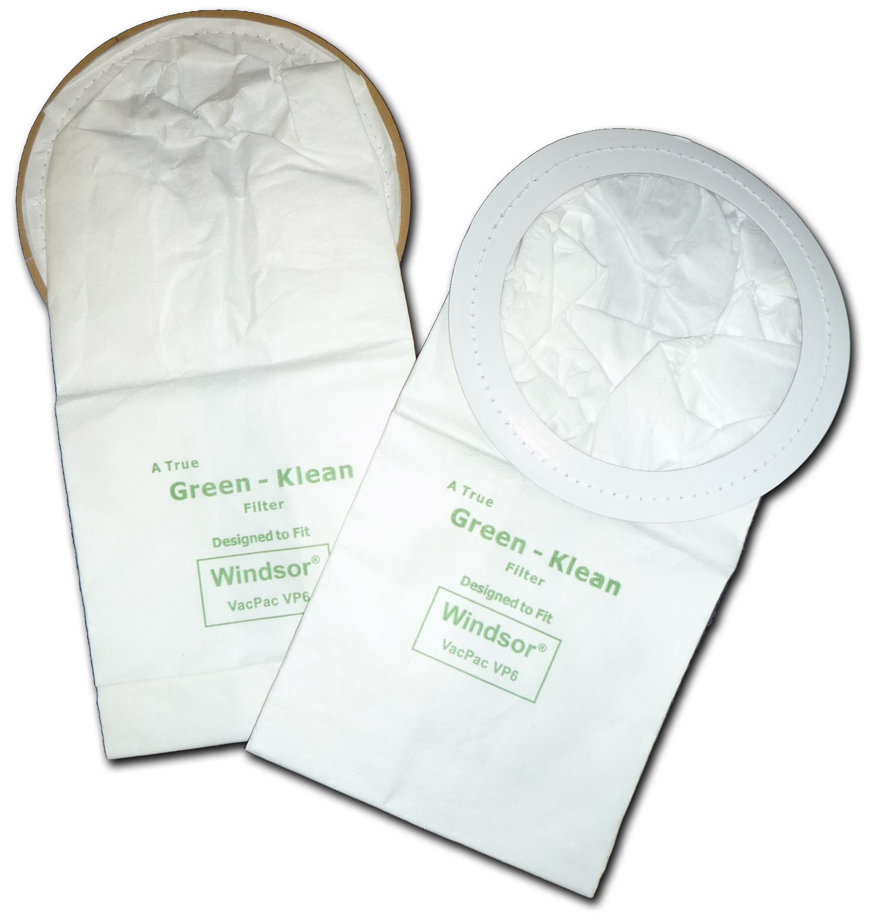 Green Klean Vacuum Bags for Windsor 6 - Dust-Free Cleaning Solution