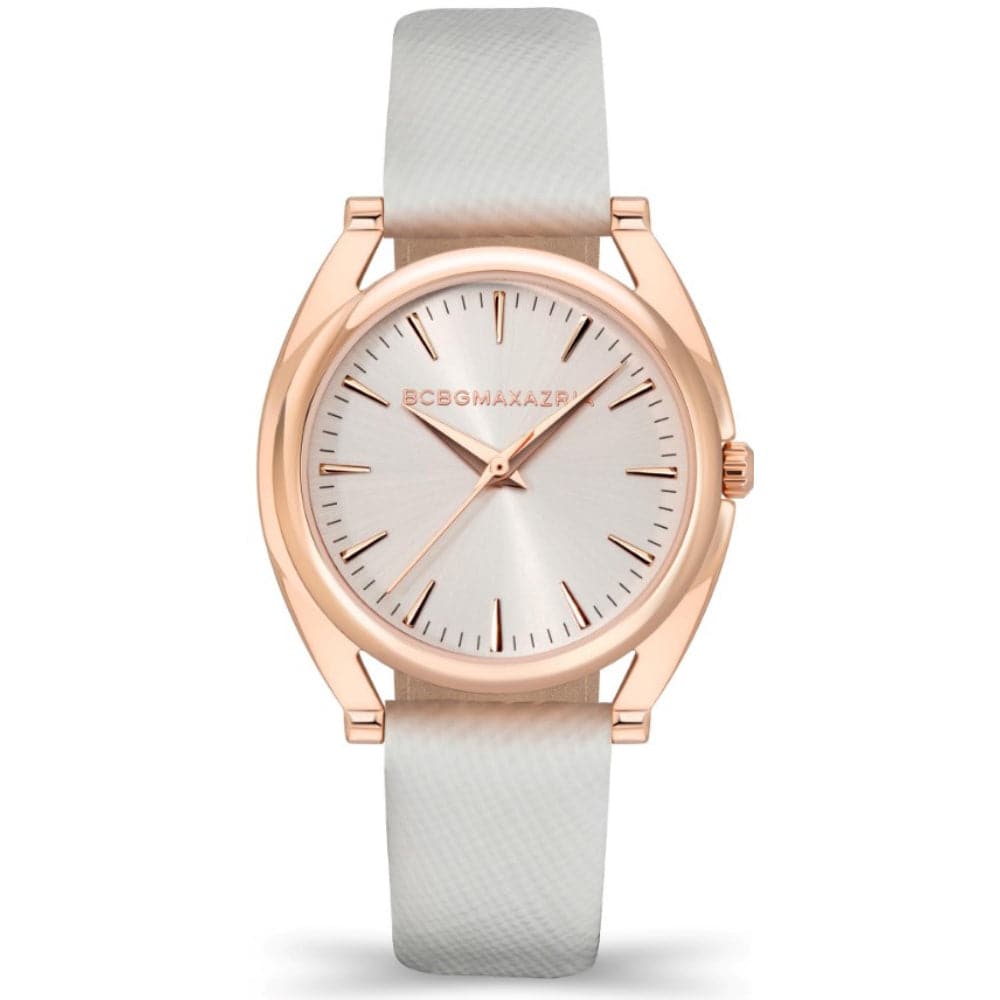 BCBGMAXAZRIA BAWLA2133802 Genuine Leather Women's Watch - Elegant Fashion Timepiece for Office, Party & Everyday Wear
