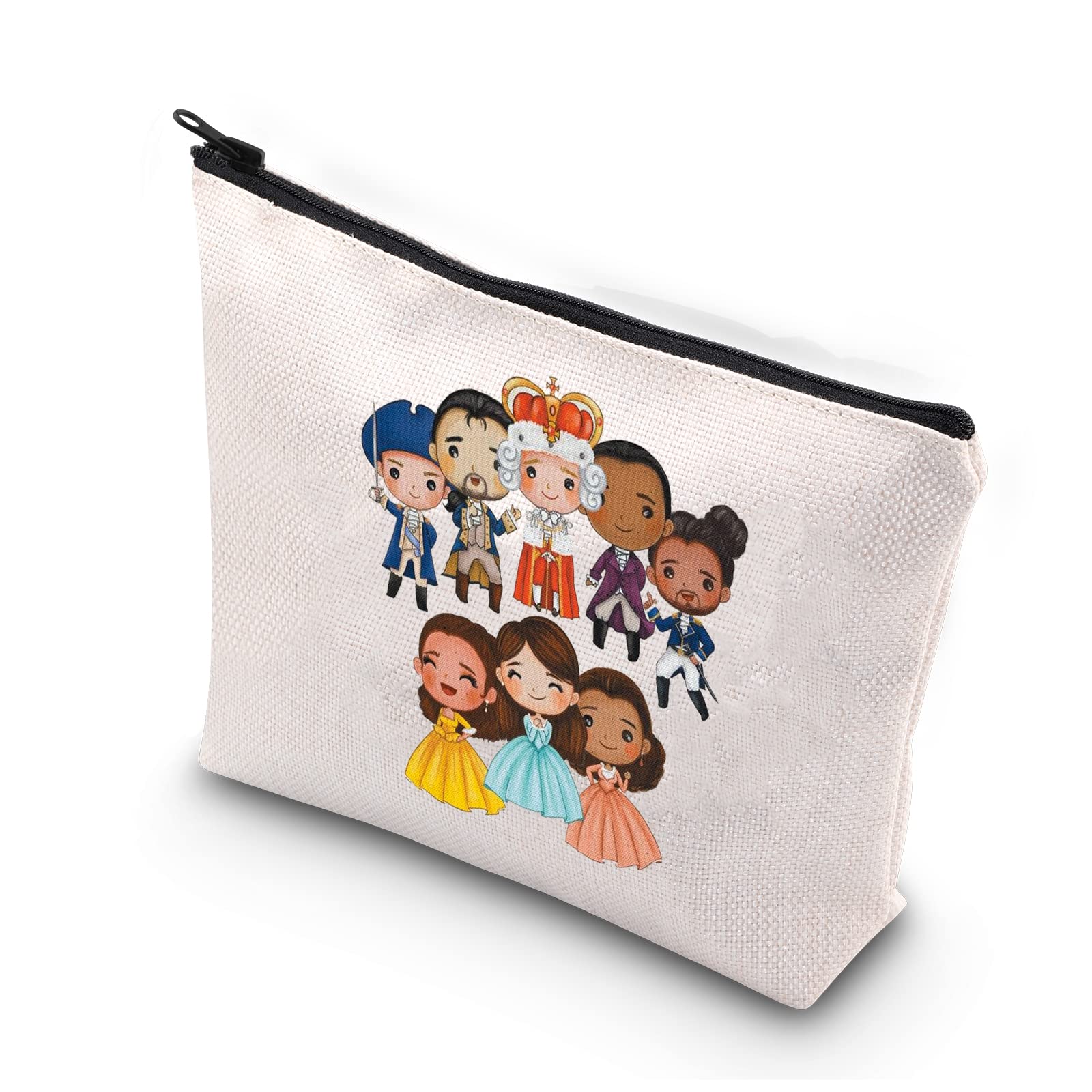 BDPWSS Musical Inspired Cosmetic Bag for Women & Girls - Perfect Gift for Musical Fans - Travel & Makeup Organizer for Theater Lovers
