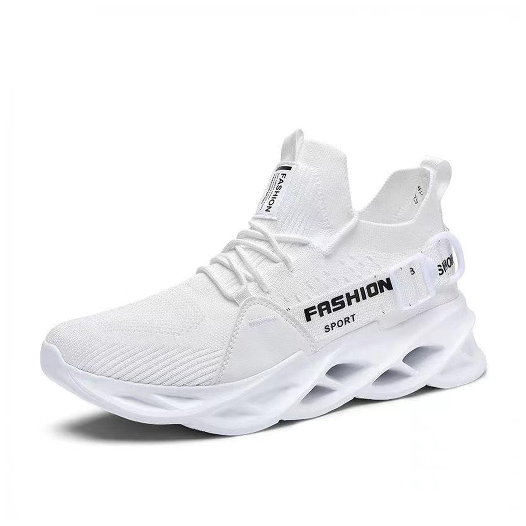 Men's Running Shoes - Lightweight Athletic Sneakers for Gym, Walking, Tennis & Weightlifting - Slip-Resistant Blade Design for Nursing & High Jump - Perfect for Workouts, Casual Wear & Sports Activities