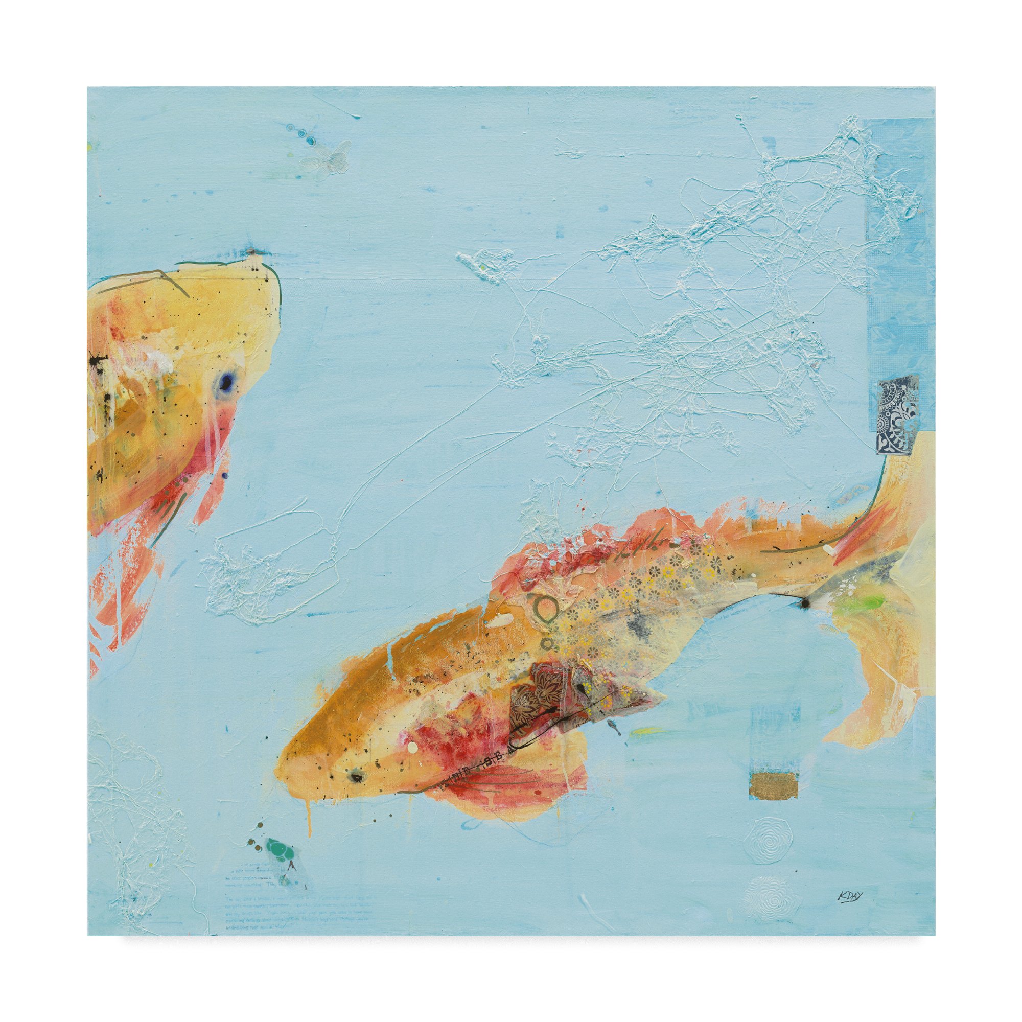 Trademark Fine Art Kellie Day Multicolor Canvas Wall Art - Perfect for Living Room, Bedroom & Office Decor
