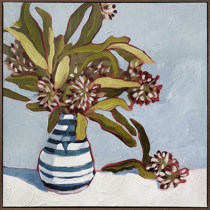 Australian Bouquet III Canvas Art Print - Floral Wall Decor for Living Room, Bedroom & Office | Premium Handmade Painting