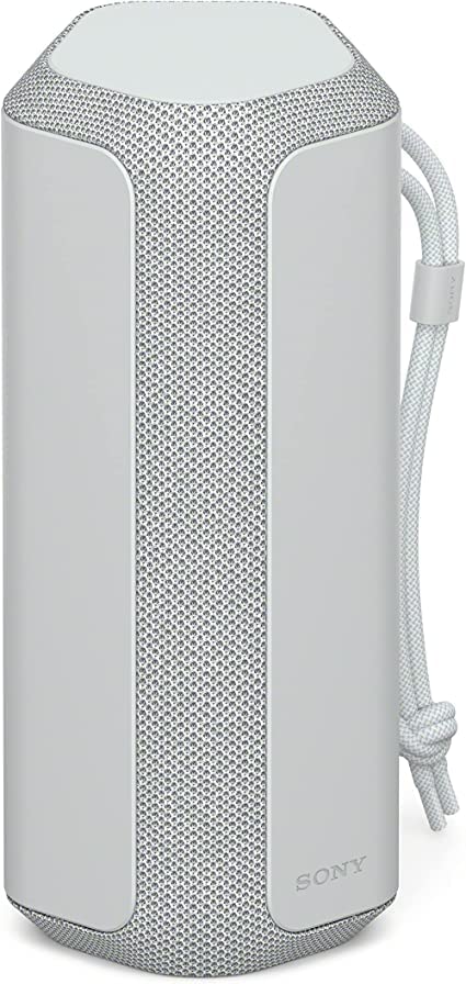 Sony Portable Bluetooth Speaker with High-Quality Sound, Waterproof & Wireless - Perfect for Outdoor, Travel, Beach & Home Use (Grey)