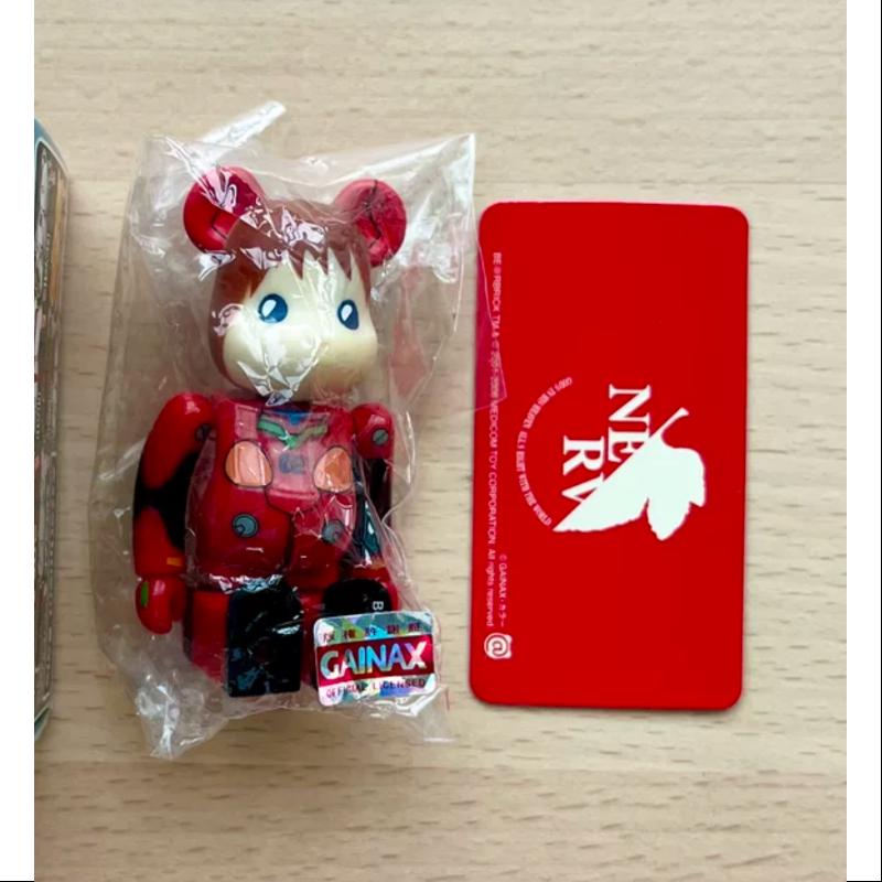 Bearbrick Series 13 Secret SF EVA NERV 100% Collectible Figure - Anime-Inspired Vinyl Art Toy for Display & Collection (Perfect for Anime Fans, Home Decor, and Gift Giving)