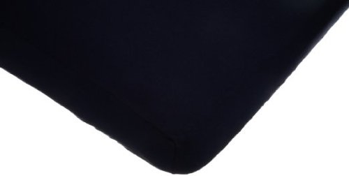 Luxury 600 Thread Count 100% Cotton Sateen 4-Piece Sheet Set - Navy Blue - Fits Olympic Queen Mattress (Up to 25