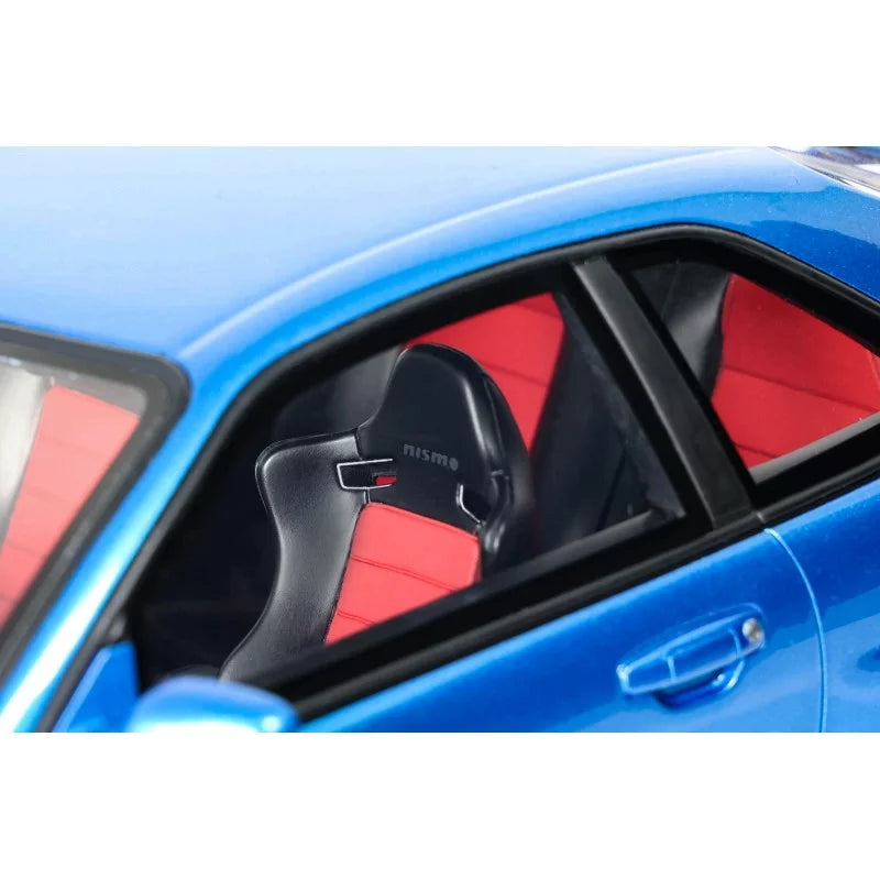 Preorder Ottomobile 1:12 Scale Nissan Skyline R34 Z-Tune 2005 Diecast Model Car in Bayside Blue - Limited Edition Collectible for Car Enthusiasts & Display Showcase - Perfect for Home Office Decor, Gift for Car Lovers, and Model Car Collections