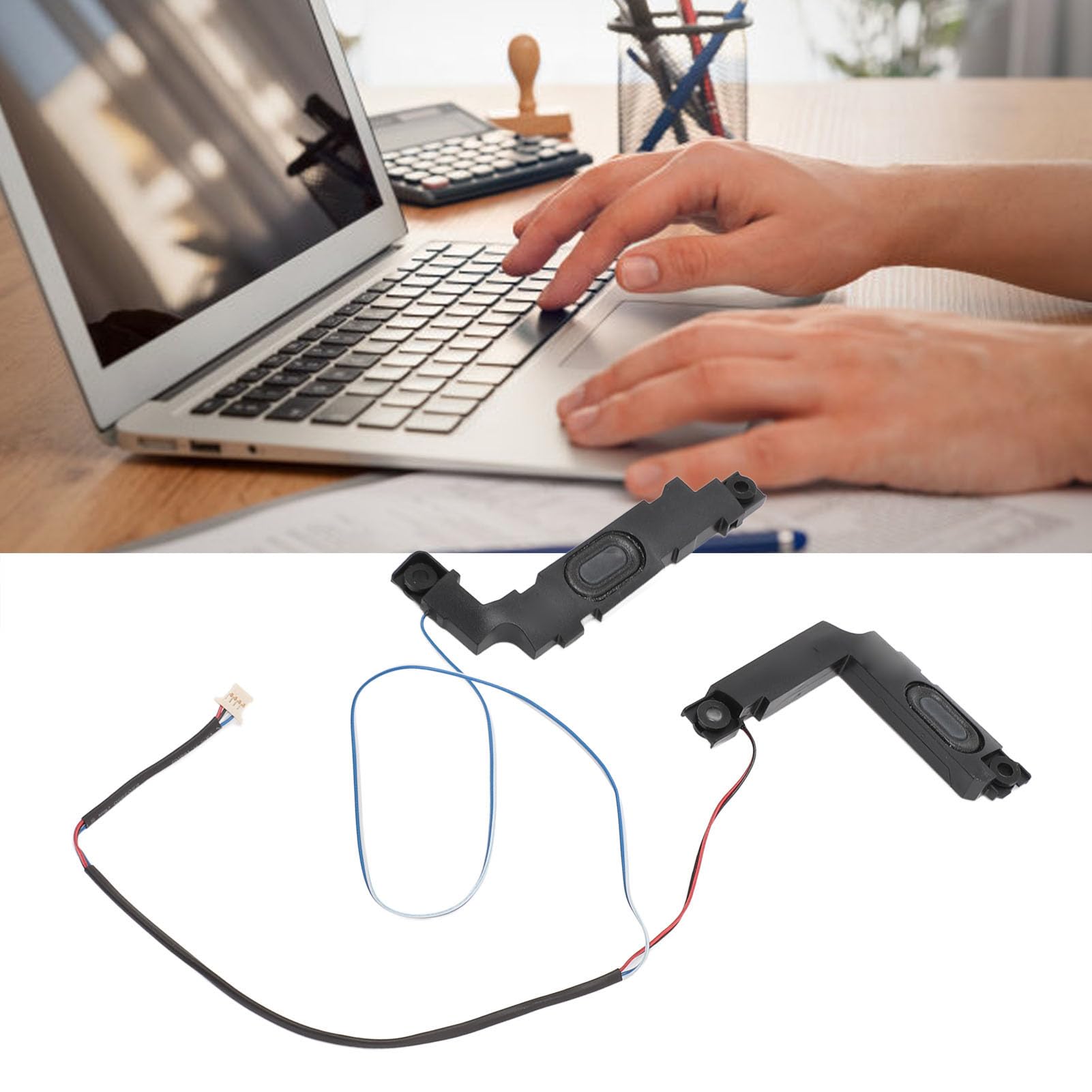Zunate Internal Speaker Left and Right Replacement Kit for Acer Aspire A515-51, A515-51G, A315-53, A315-53G Laptops - High-Quality Speaker Assembly for Clear Audio - Perfect for Gaming, Movies & Video Calls