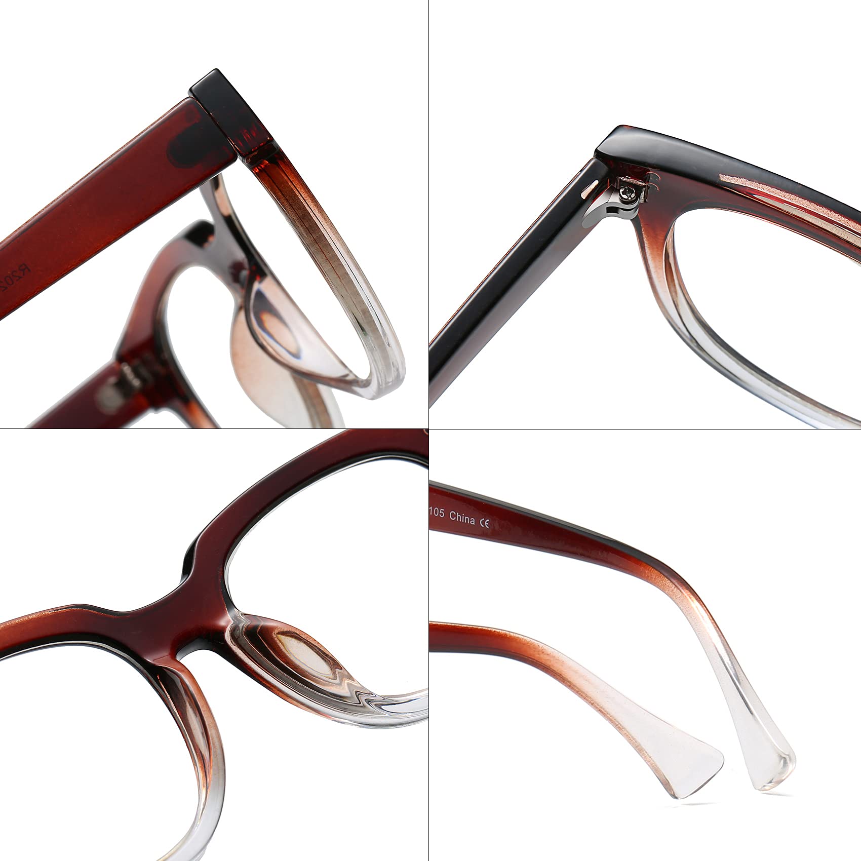 Blue Light Blocking Glasses for Men & Women - Stylish Reading & Magnifying Eyewear for Screen Use
