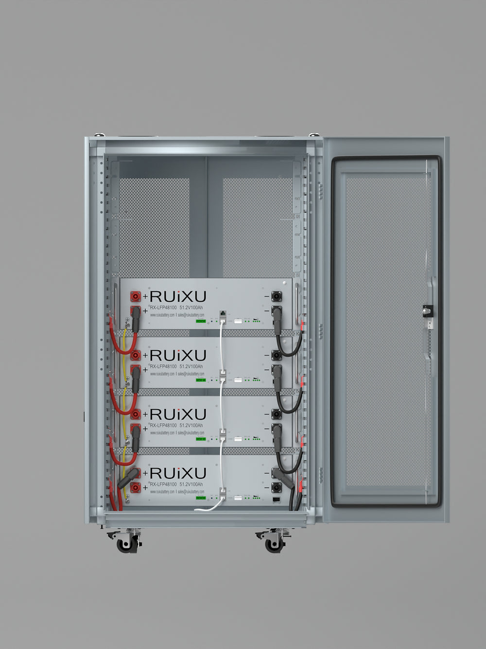 RUiXU Lithium Battery Kits (RX LFP48100) - 15kWh, 20kWh, 25kWh, 30kWh Deep Cycle Solar Storage for Home, RV & Off-Grid Power Backup