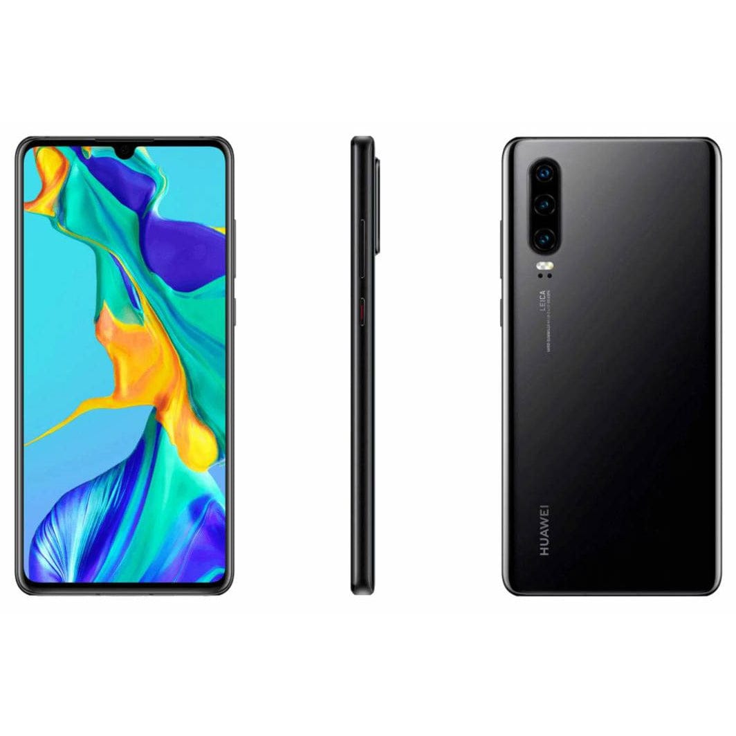 Huawei P30 128GB 6GB RAM 40MP Camera Factory Unlocked Smartphone 6.1 Inch OLED Display - Perfect for Photography, Gaming & Business Use