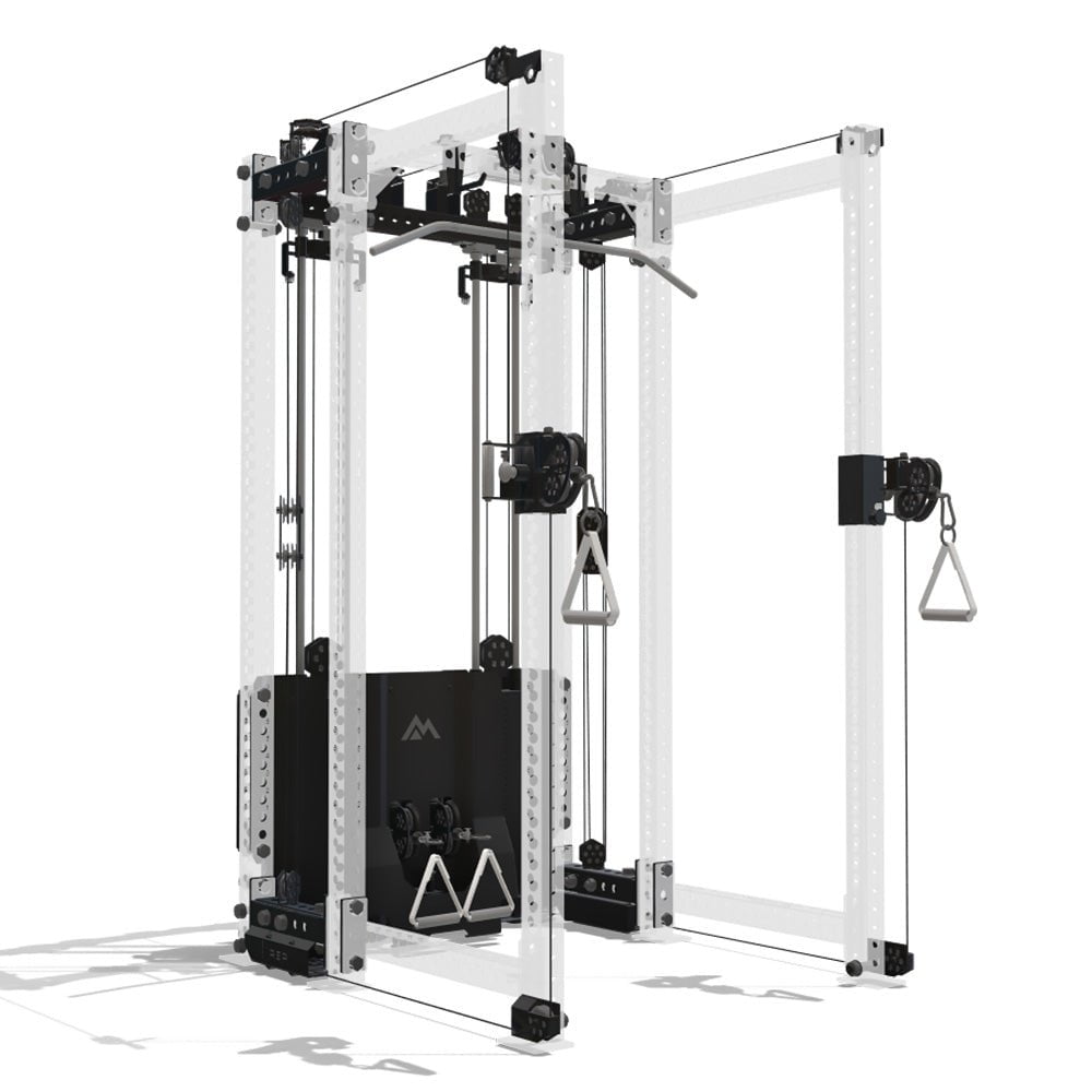 REP Fitness Ares 2.0 5000 Series 6-Post Power Rack - Heavy Duty Home Gym Equipment for Strength Training & Weightlifting - Perfect for Garage, Basement, or Home Workout Space