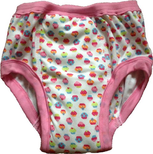 Almost a Big Kid Training Pants for Adults - Small Cupcake Design | Comfortable & Absorbent Underwear for Potty Training & Overnight Protection