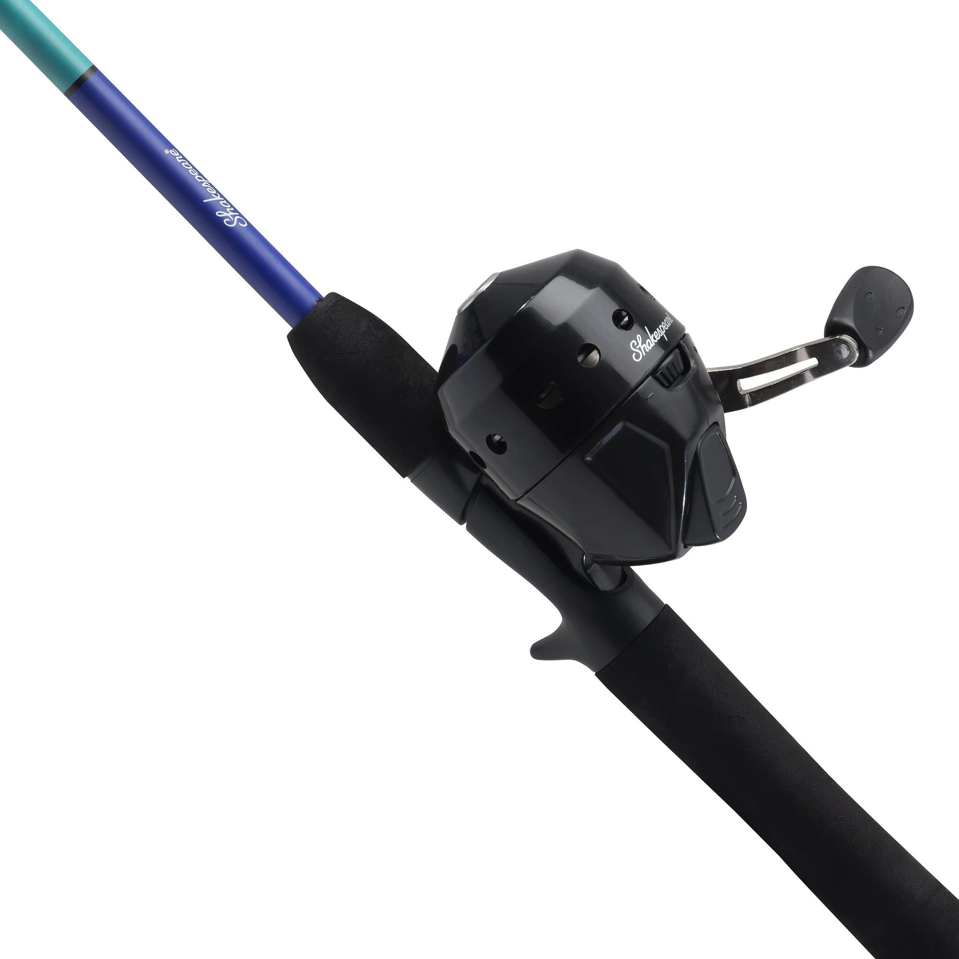 Catch More Fish® Lake Pond Spincast Fishing Reel - Green | Lightweight Spincast Reel for Freshwater Fishing | Perfect for Beginners & Kids at Lakes, Ponds & Streams