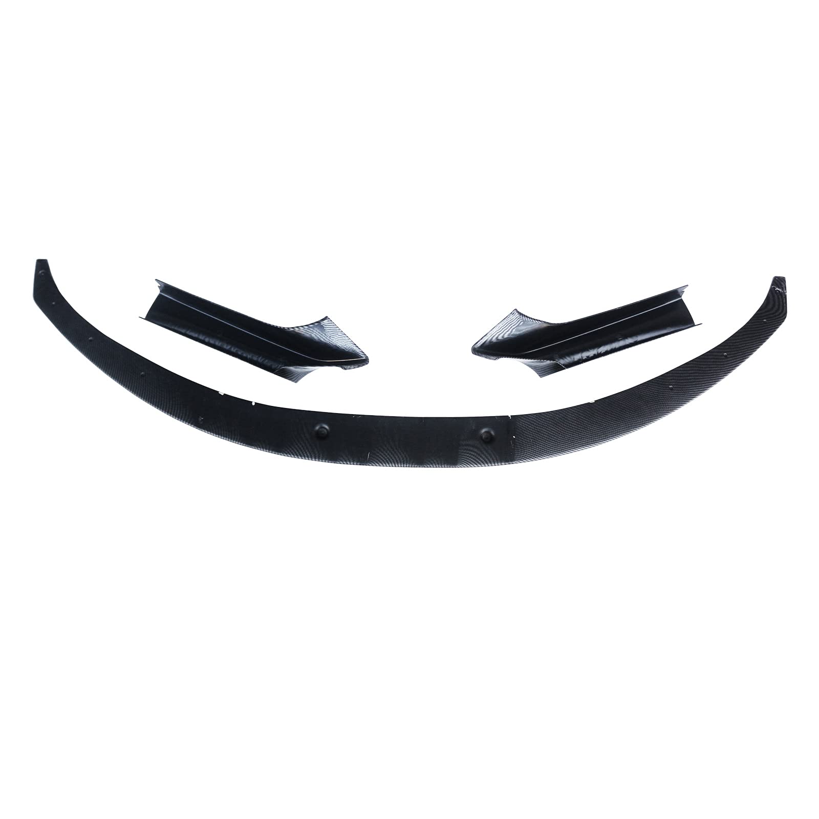 Carbon Fiber Style Front Bumper Lip Spoiler for 2014-2021 BMW 2 Series F22 | ABS Painted Body Kit Splitter | Enhances Aerodynamics & Sporty Look