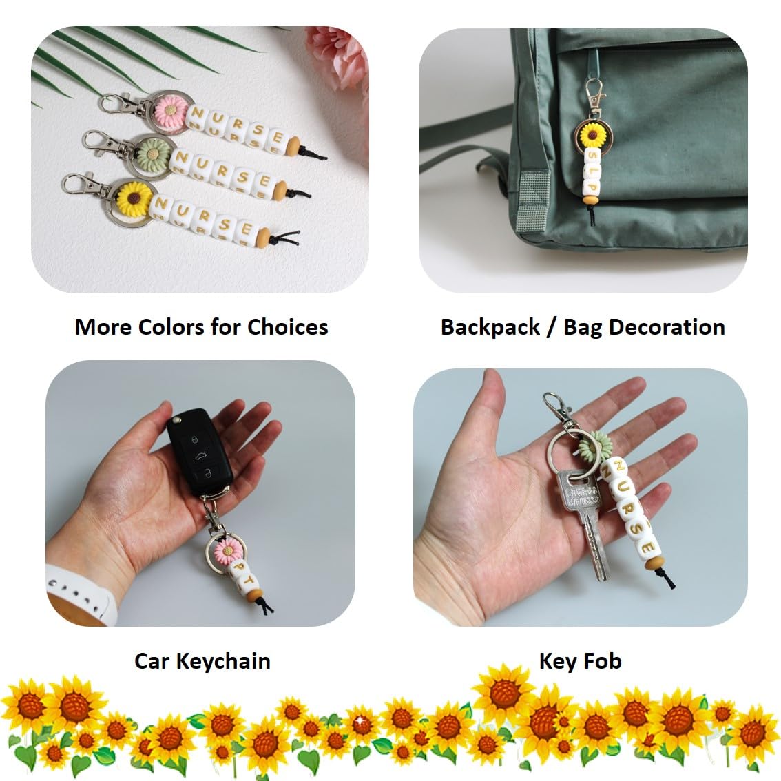 2025 Graduation Gifts for Her - Elegant Retirement & Appreciation Jewelry - Medical Grade Silicone Keychain - Perfect for Back to School, Birthday, Christmas (Ideal for Nurses, Teachers, Healthcare Workers)