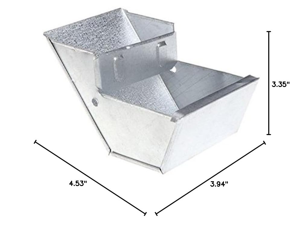 Hionre Automatic Pet Food Feeder - Rabbit Hutch Trough Feeder & Water Drinker Bowl Set for Farming Animals - Perfect for Rabbit Cages, Chicken Coops, and Small Animal Feeding Stations