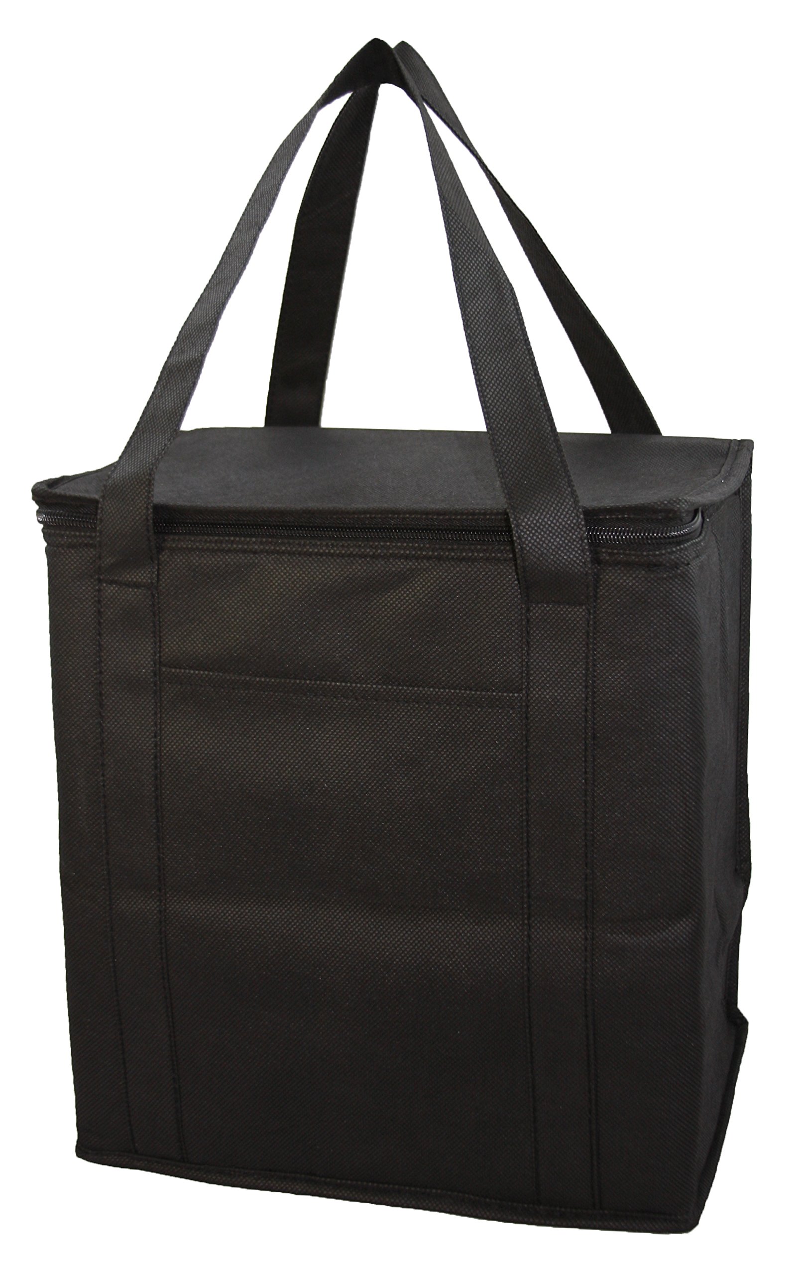 Eco-Friendly Non-Woven Insulated Cooler Tote Bag for Picnics, Beach Trips & Grocery Shopping - Reusable & Lightweight