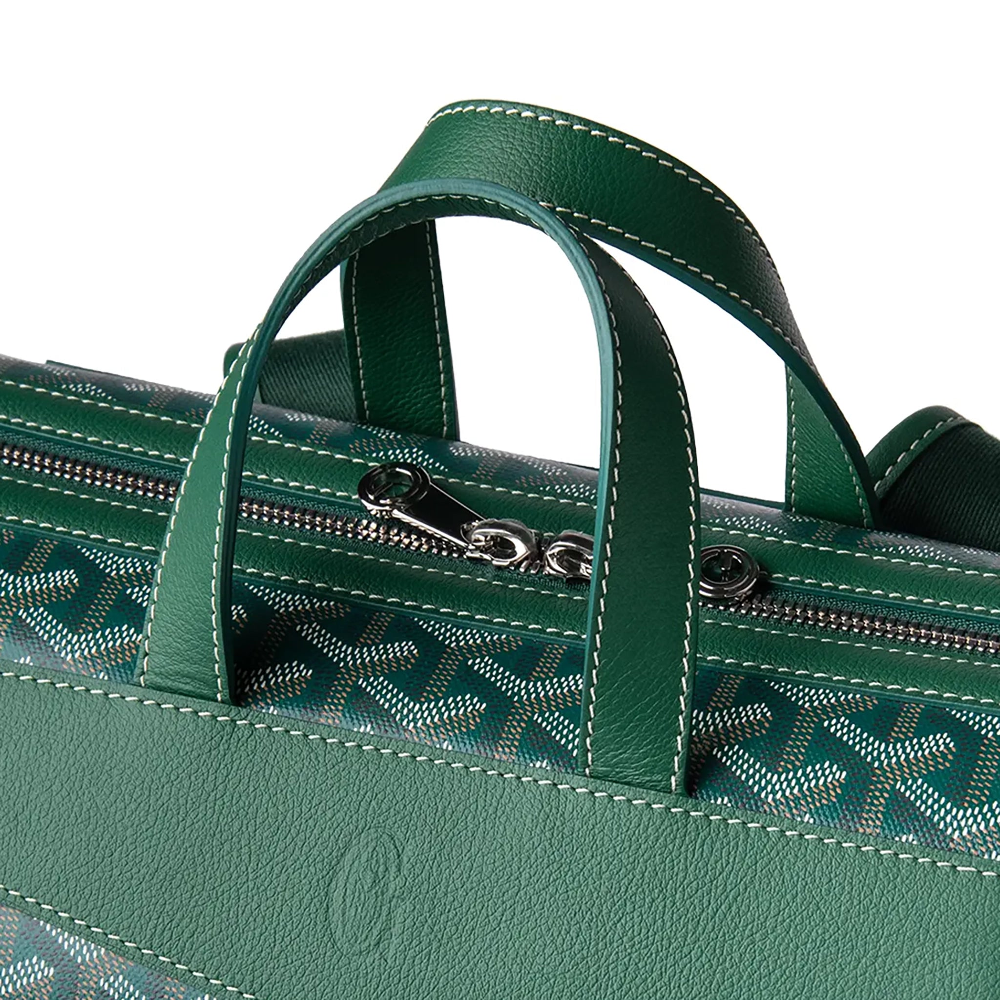 Goyard Green Cisalpin Backpack – Luxury Designer Backpack for Men & Women – Perfect for Travel, Work & Daily Commute