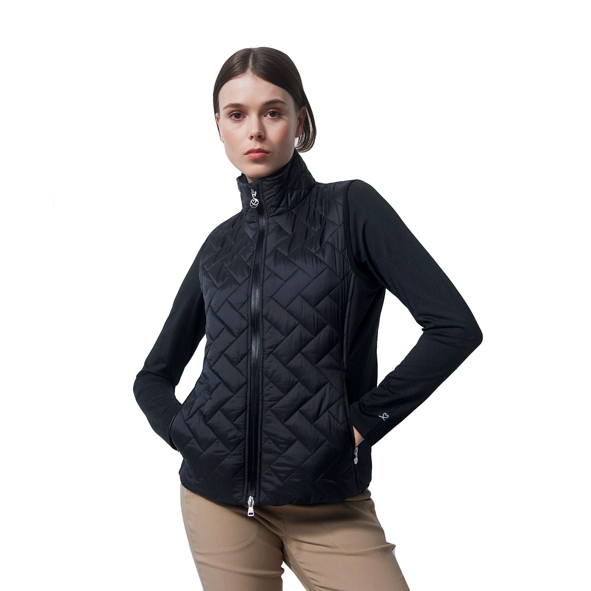 Women's Daily Sports Bonnie Padded Golf Vest - Lightweight Warm Winter Jacket for Golfing & Outdoor Activities