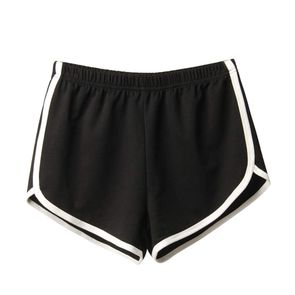 WOCACHI Women's High Waist Yoga Shorts - Velvet Butt Lift for Workout & Summer