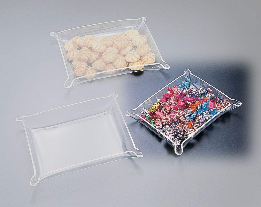 Elegant Acrylic Small Tray for Jewelry & Decor