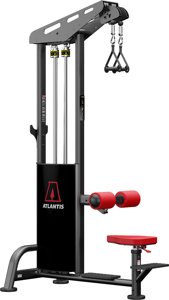 ATLANTIS Unilateral Lat Pulldown Machine - Premium Gym Equipment for Back Workouts | Perfect for Home & Commercial Gyms