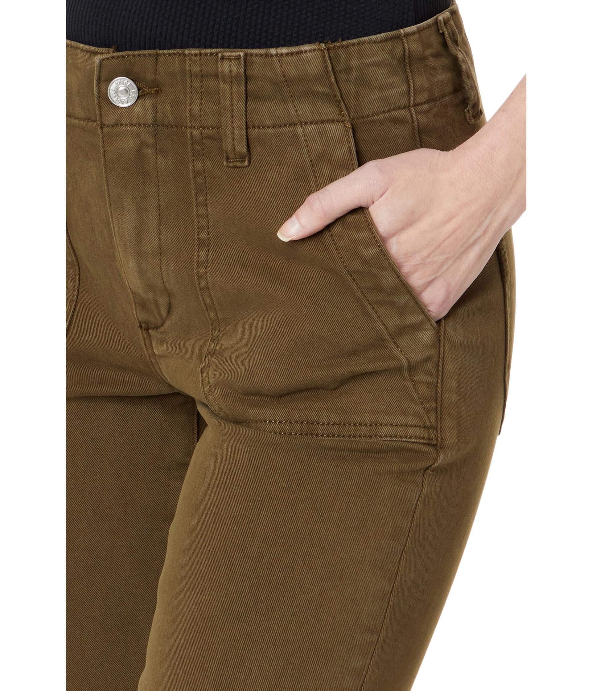 PAIGE Women's Mayslie Straight Ankle Jeans - High Waist Slim Fit Denim Pants for Casual & Work Outfits | Perfect for Office, Date Night & Everyday Wear