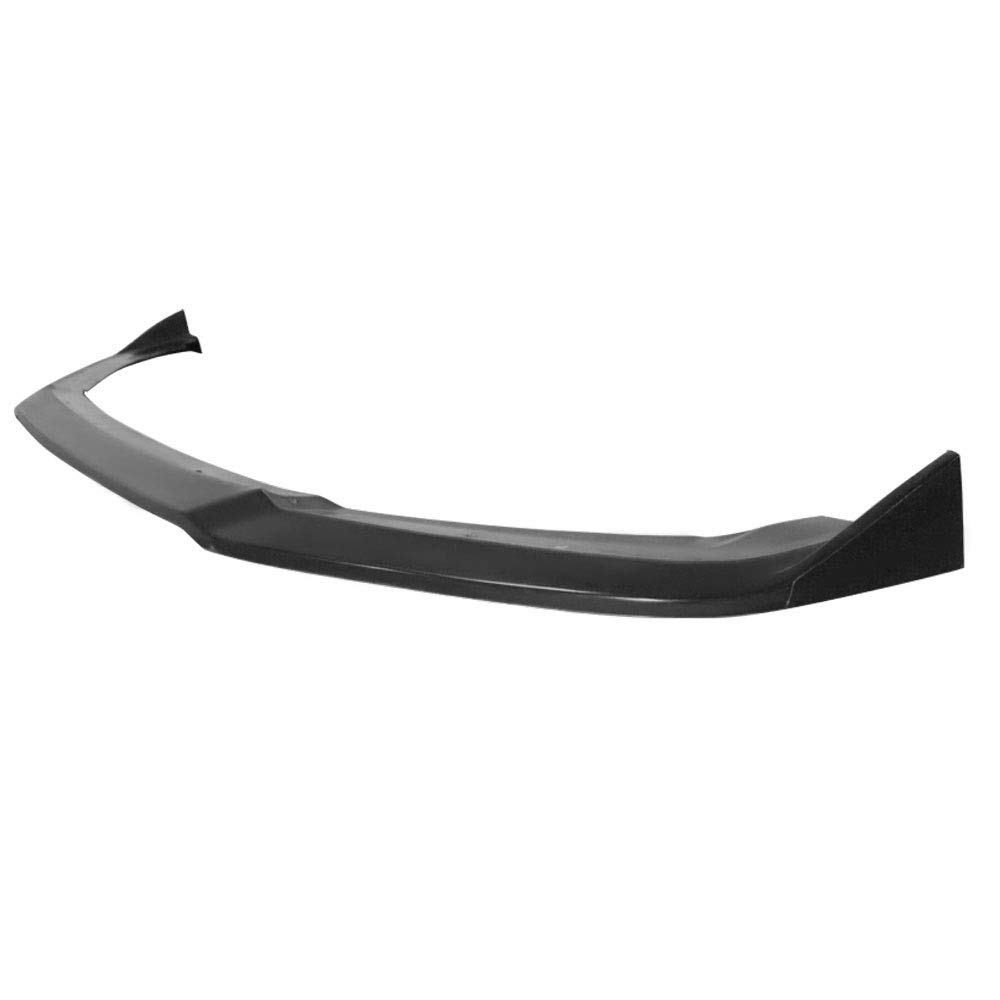 IKON MOTORSPORTS Front Bumper Lip Splitter - CS Style Air Dam Chin Body Kit for 2019-2021 Honda Civic | Durable Polyurethane Design | Perfect for Street Racing & Car Shows