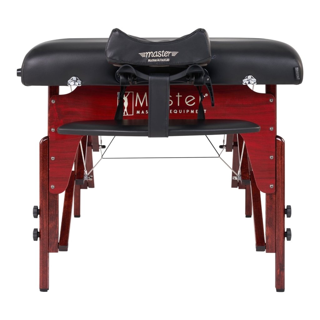Master Massage® 31 Montclair Portable Massage Table with Adjustable Height & Ambient Light System - Professional Massage Therapy Table for Home, Spa & On-the-Go Use