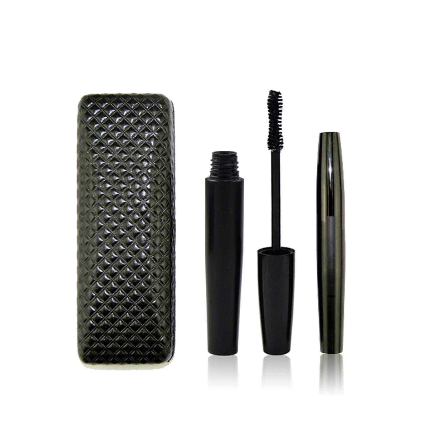 SDCM 5-Piece 3D Fiber Mascara Set - Waterproof Volumizing & Lengthening Black Mascara with Curved Brush (Customizable with Your Logo) | Perfect for Everyday Wear, Special Occasions & Professional Makeup Looks