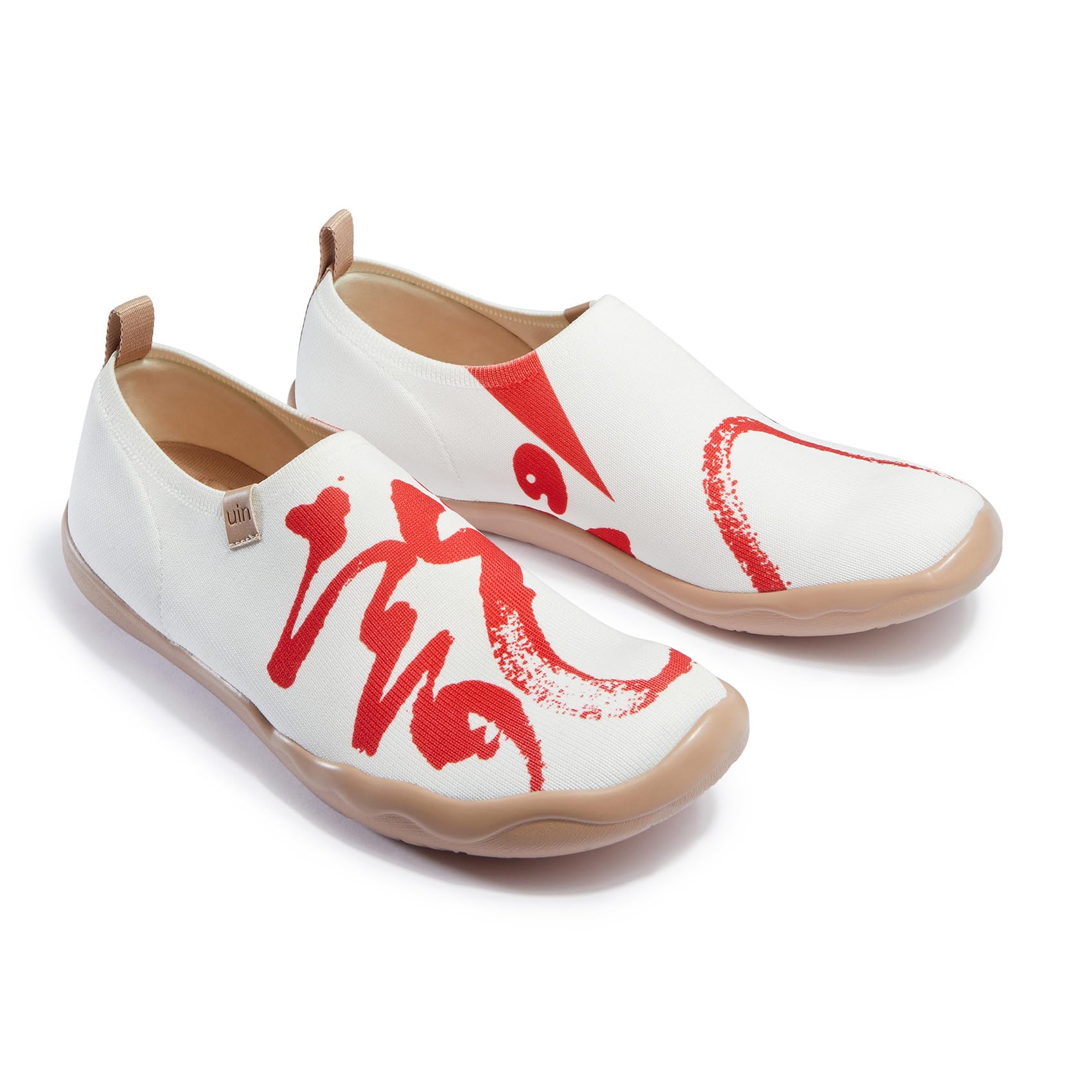 UIN Year of The Dragon Women's Slip-On Loafers - Comfortable Travel Walking Shoes for Casual Wear | 2024 Chinese Lunar New Year Collection | Perfect for Daily Commute, Weekend Outings & Festival Celebrations