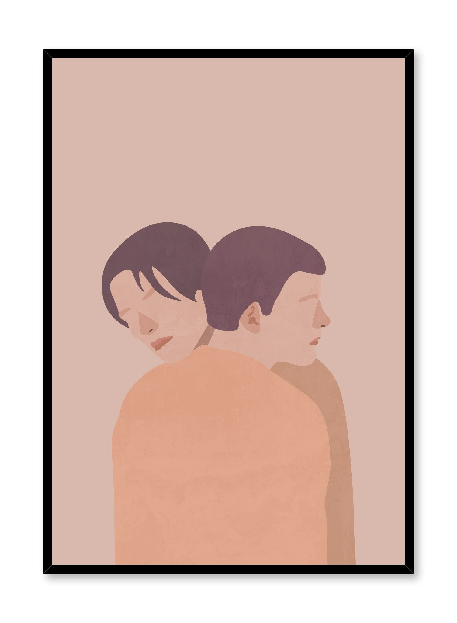 Beige Proximity Poster - Modern Wall Art for Home & Office Decor - Perfect for Living Room, Bedroom, or Workspace