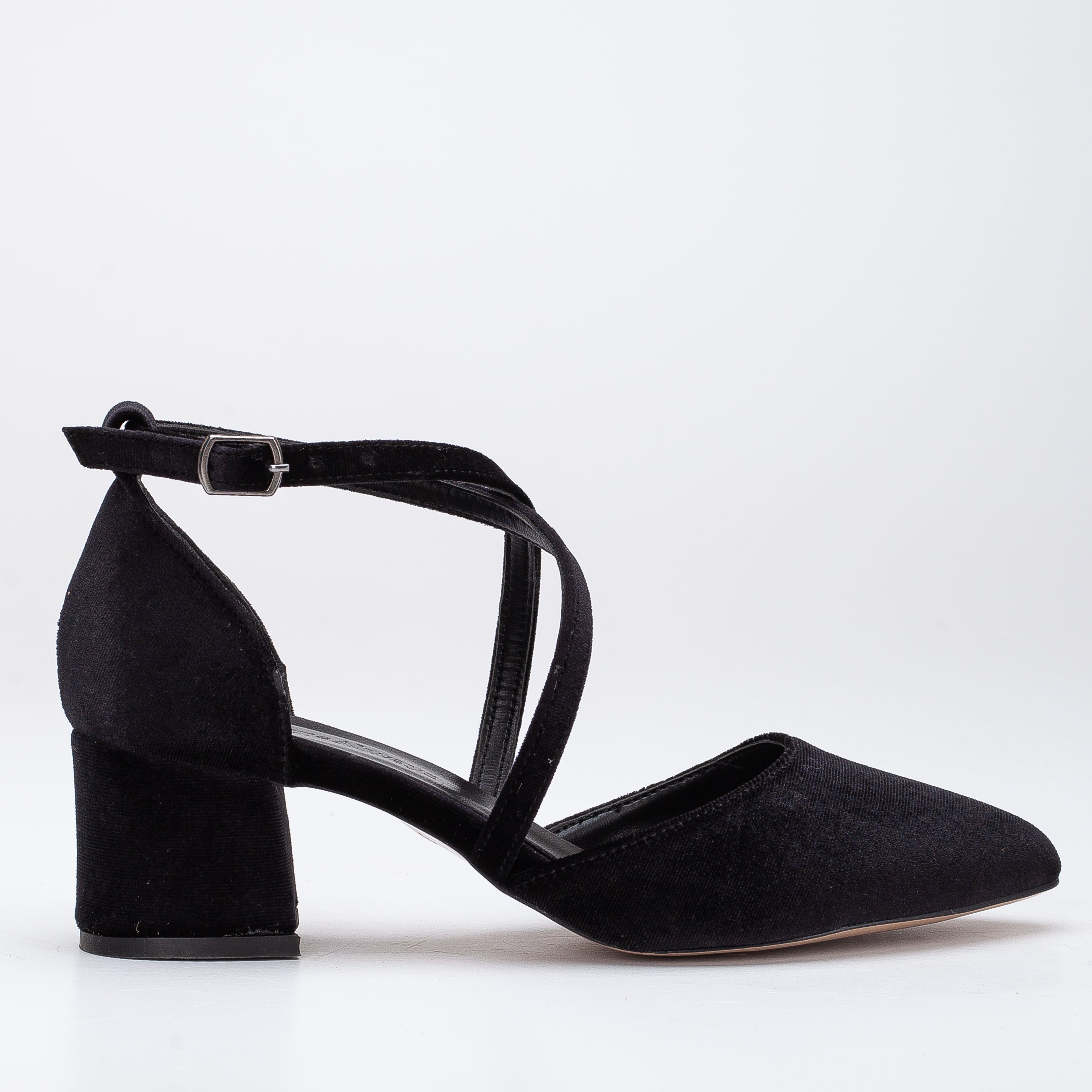 Black Velvet High Heels for Women - Elegant Pointed Toe Stiletto Pumps - Perfect for Parties, Weddings & Evening Events