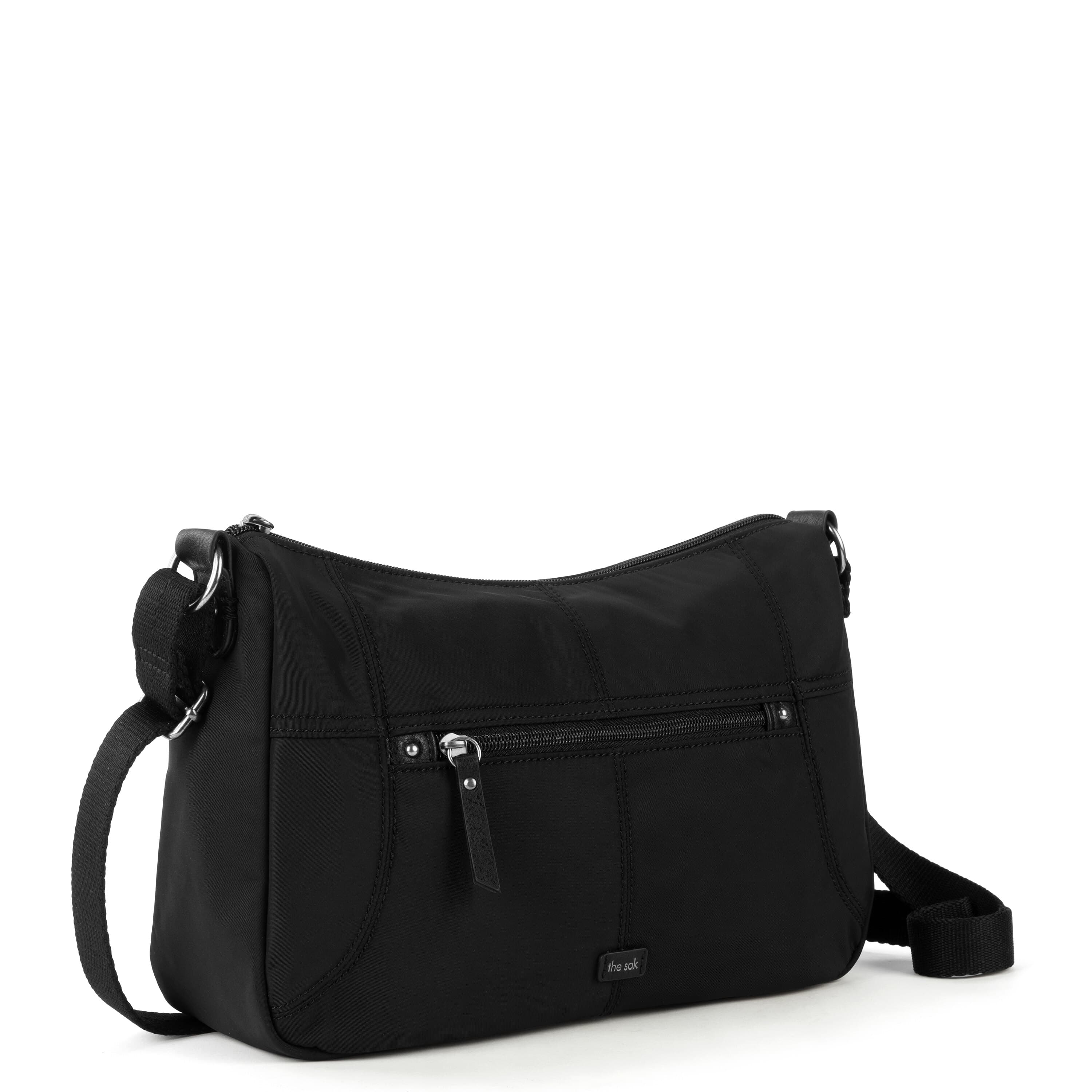 Esperato Hobo Bag - Eco-Friendly Twill Fabric in Black - Perfect for Work, Travel & Everyday Use