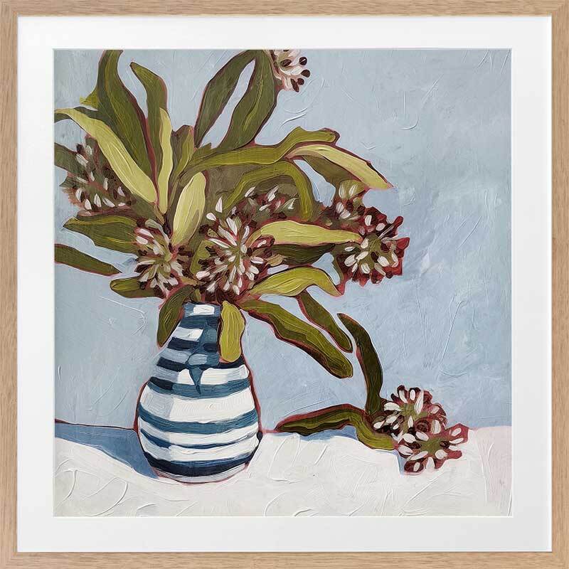 Australian Bouquet III Framed Wall Art Print - Floral Home Decor for Living Room, Bedroom & Office