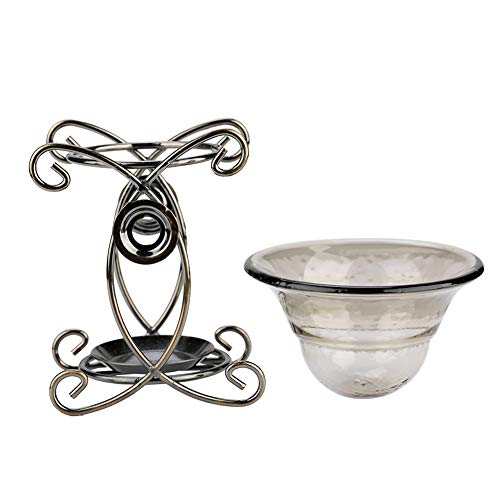 Deer-Shaped Iron Aromatherapy Essential Oil Burner - Fragrant Oil Diffuser Lamp for Home, Spa, Yoga & Meditation Relaxation