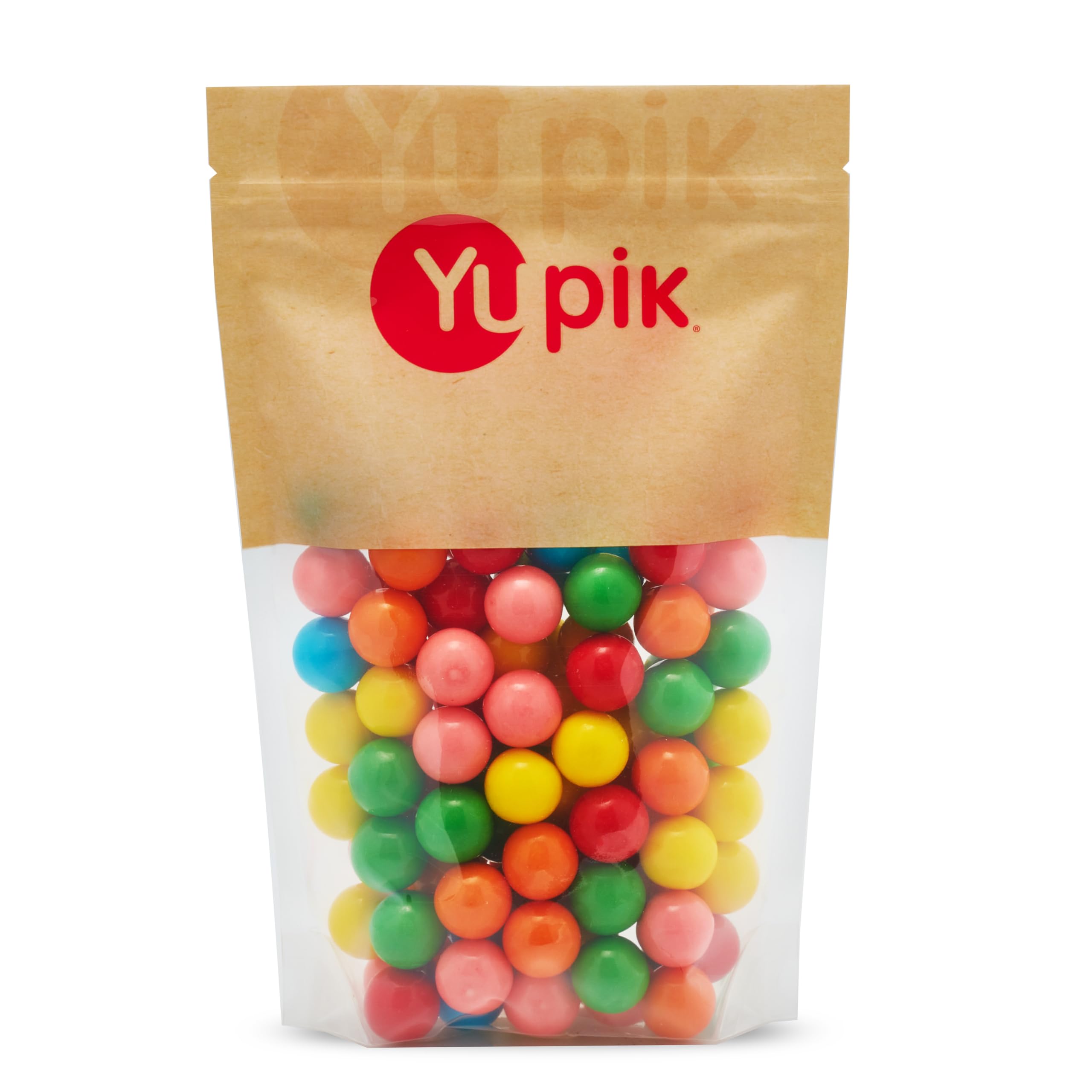 Yupik Bubble Gums - 1kg Bulk Gumballs (22mm) | Gluten-Free, Mixed Colors & Sweet Flavor | Candy Machine Refills, Party Favors & Gift Ideas | Perfect for Birthdays, Holidays, Vending Machines & Home Decor