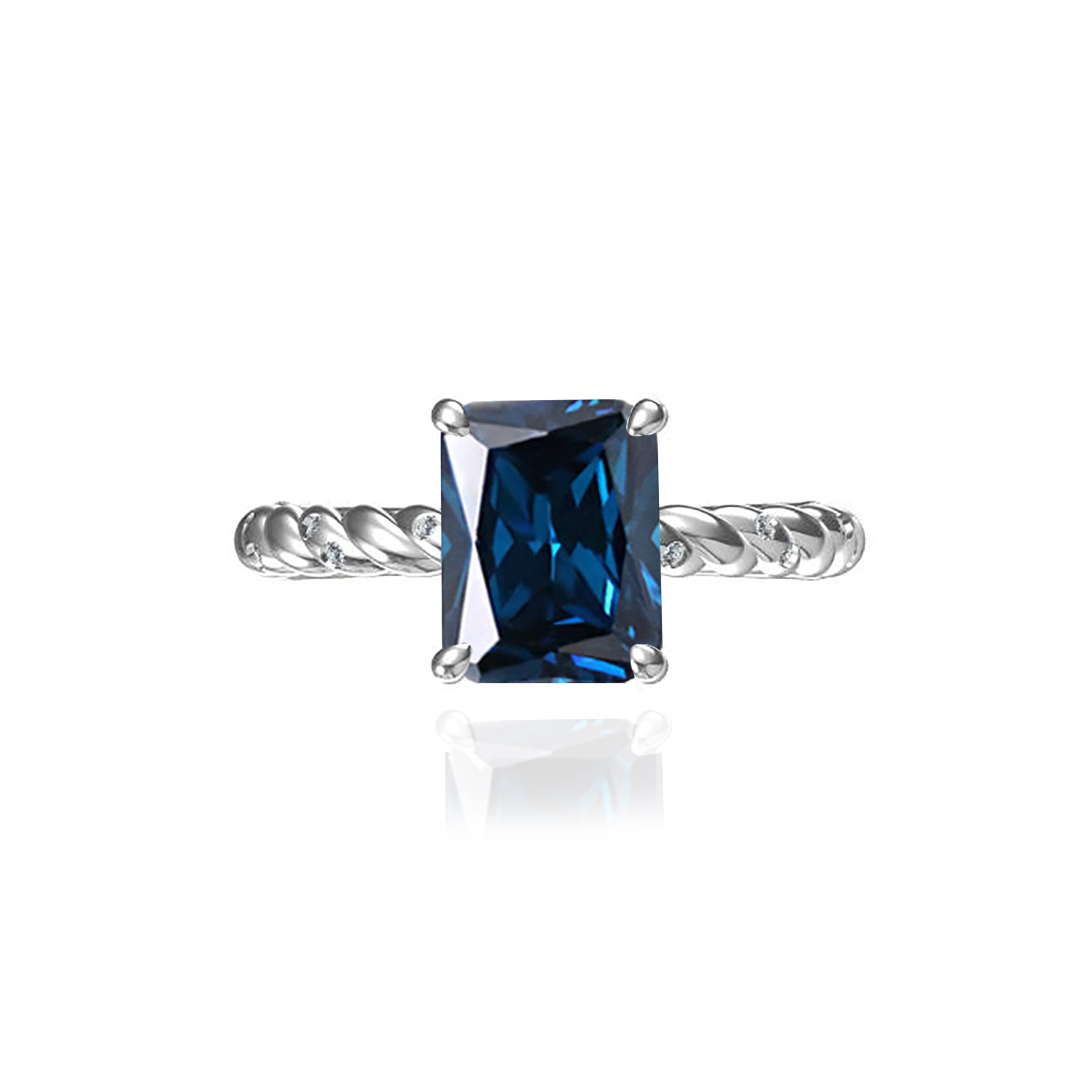 Twilight Whisper: Radiant Cut Moissanite Ashes Ring for Women | Elegant Memorial Jewelry for Loved Ones | Perfect for Remembrance Ceremonies & Special Occasions