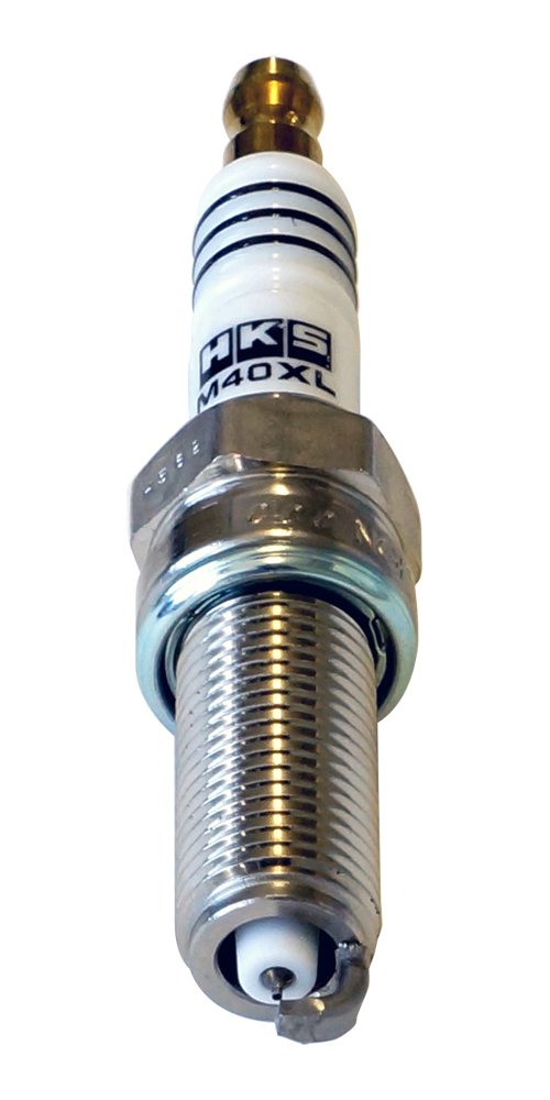 HKS 50003-M40XL HKS 10 Hyundai Genesis Coupe 3.8L M-Series Spark Plugs (Heat Range 8) - Performance Upgrade for Racing & Daily Driving