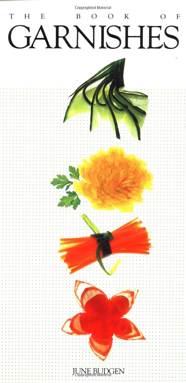 The Book of Garnishes - Essential Guide for Cocktail & Food Decoration | Perfect for Bartenders, Chefs & Home Entertaining