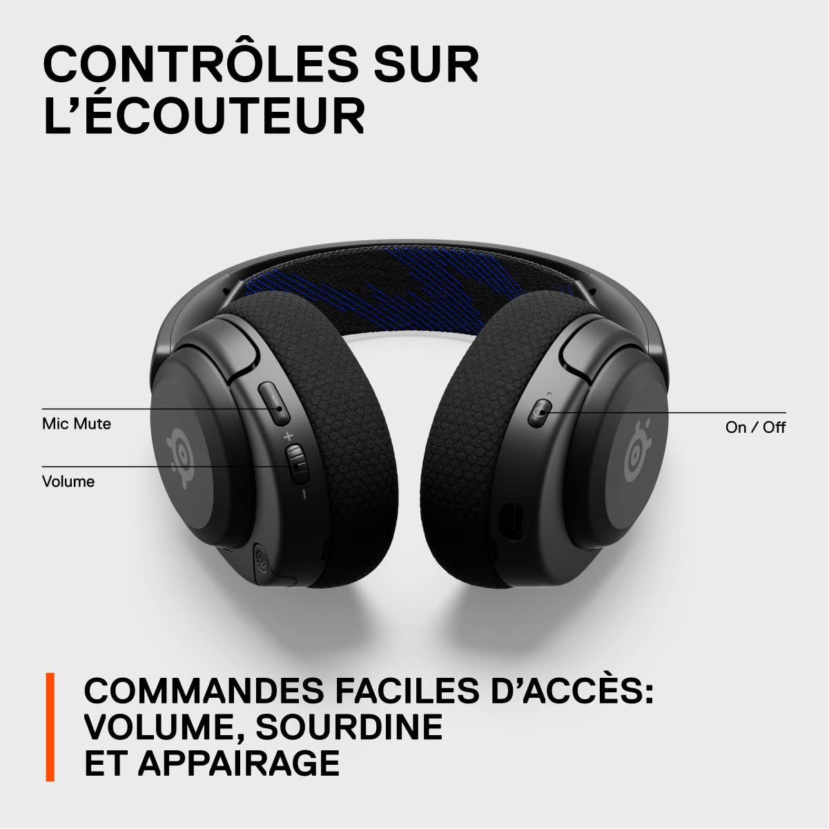 SteelSeries Arctis Nova 4P Wireless Gaming Headset - 360° Spatial Sound, 2.4GHz High-Speed Wireless, 36-Hour Battery, USB-C, Gen 2 Mic - Compatible with PlayStation, PC, PSVR 2 & Switch - Perfect for Competitive Gaming & Immersive VR Experiences