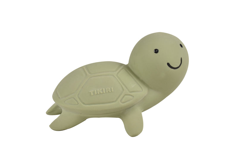 Tikiri Ocean Buddies Natural Rubber Teething Toys for Babies - Safe, Non-Toxic Chew Toys for Infants & Toddlers | Perfect for Teething Relief, Sensory Play & Bath Time Fun