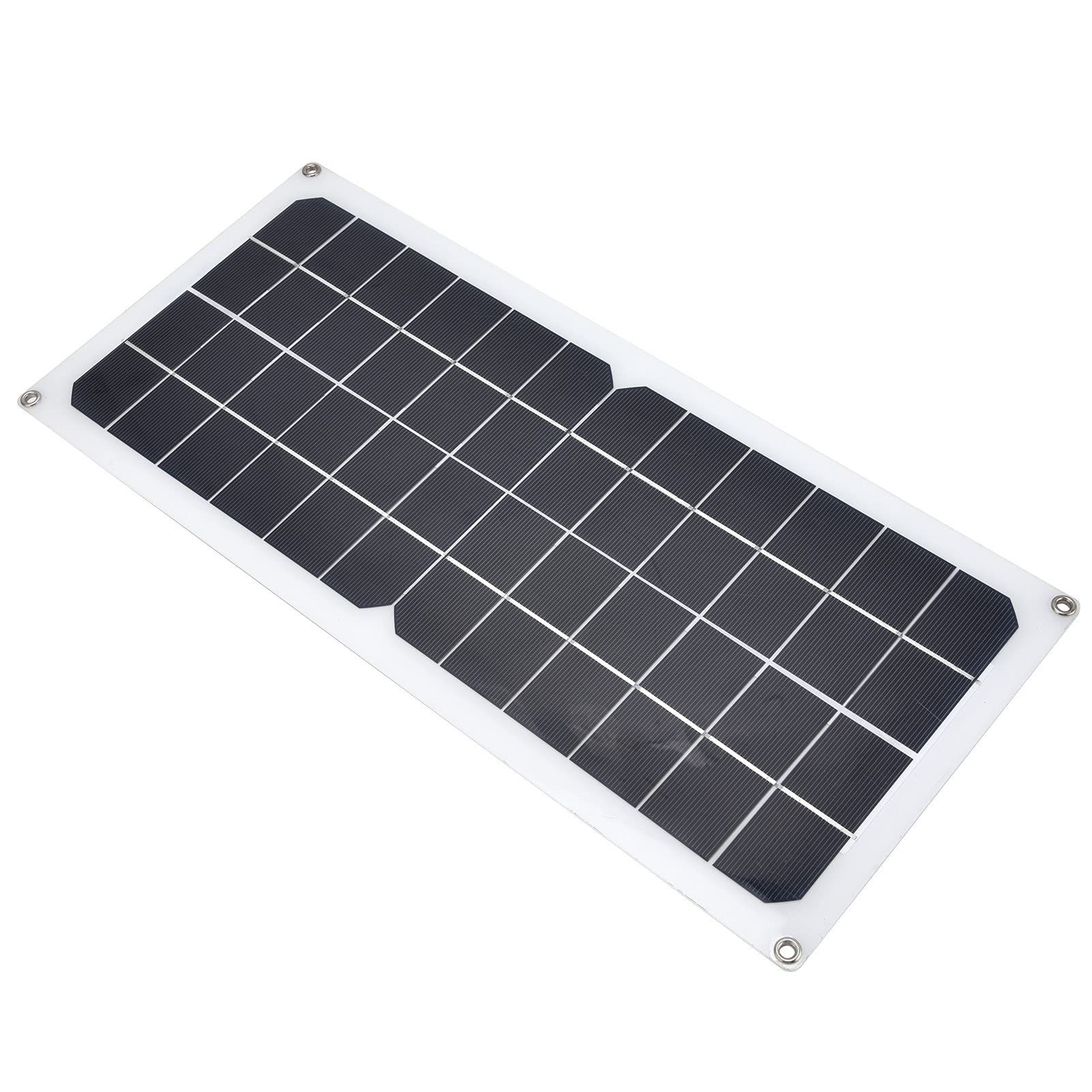 10W Monocrystalline Solar Panel Charger with USB 5V Output - Portable Solar Charging Kit for Satellites, RVs, Planes, Camping & Outdoor Adventures