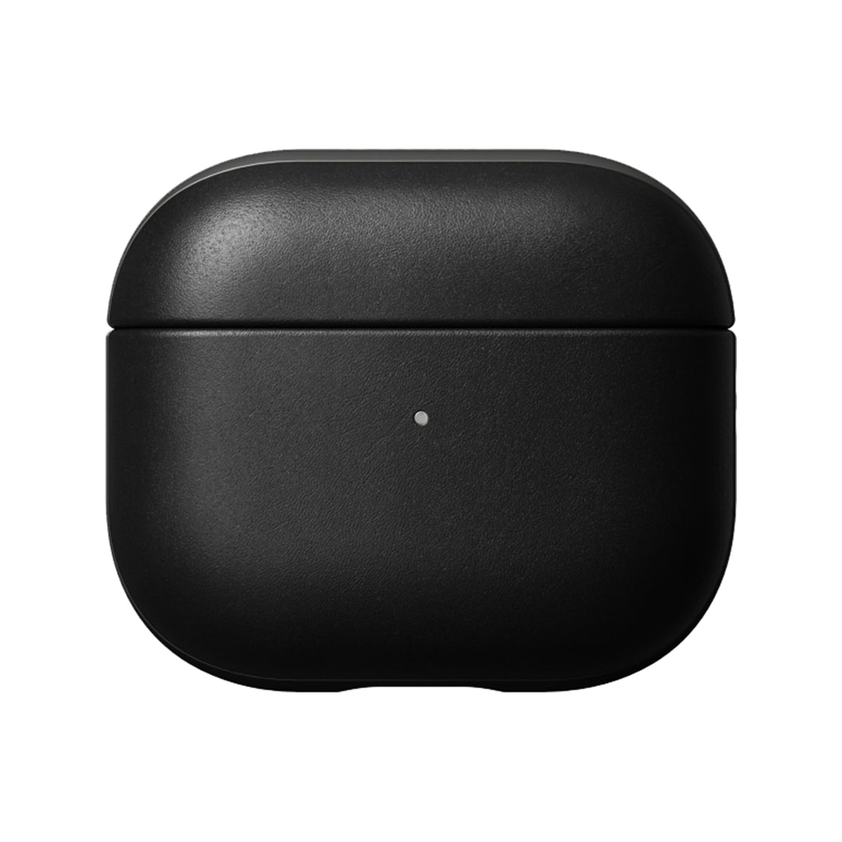 Premium NOMAD Modern Leather Case for Apple AirPods 3rd Gen - Black Horween Leather - Protective & Stylish Cover for Travel, Work & Everyday Use