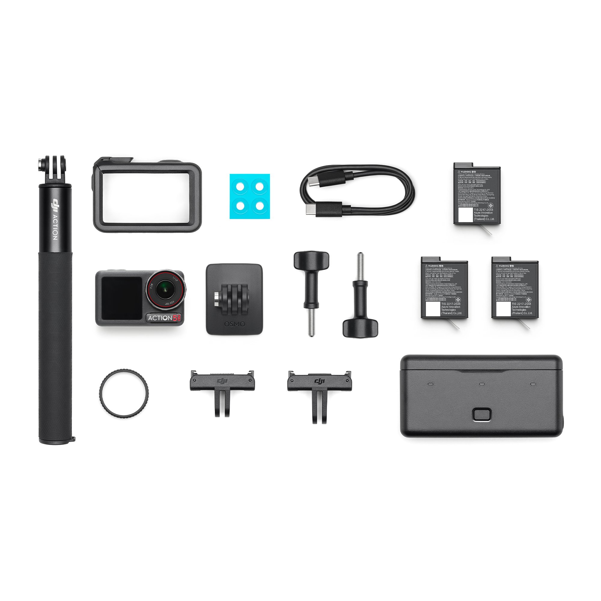 DJI Osmo Action 5 Pro Waterproof 4K Action Camera with Touch Screen - Perfect for Vlogging, Surfing, Skiing & Outdoor Adventures