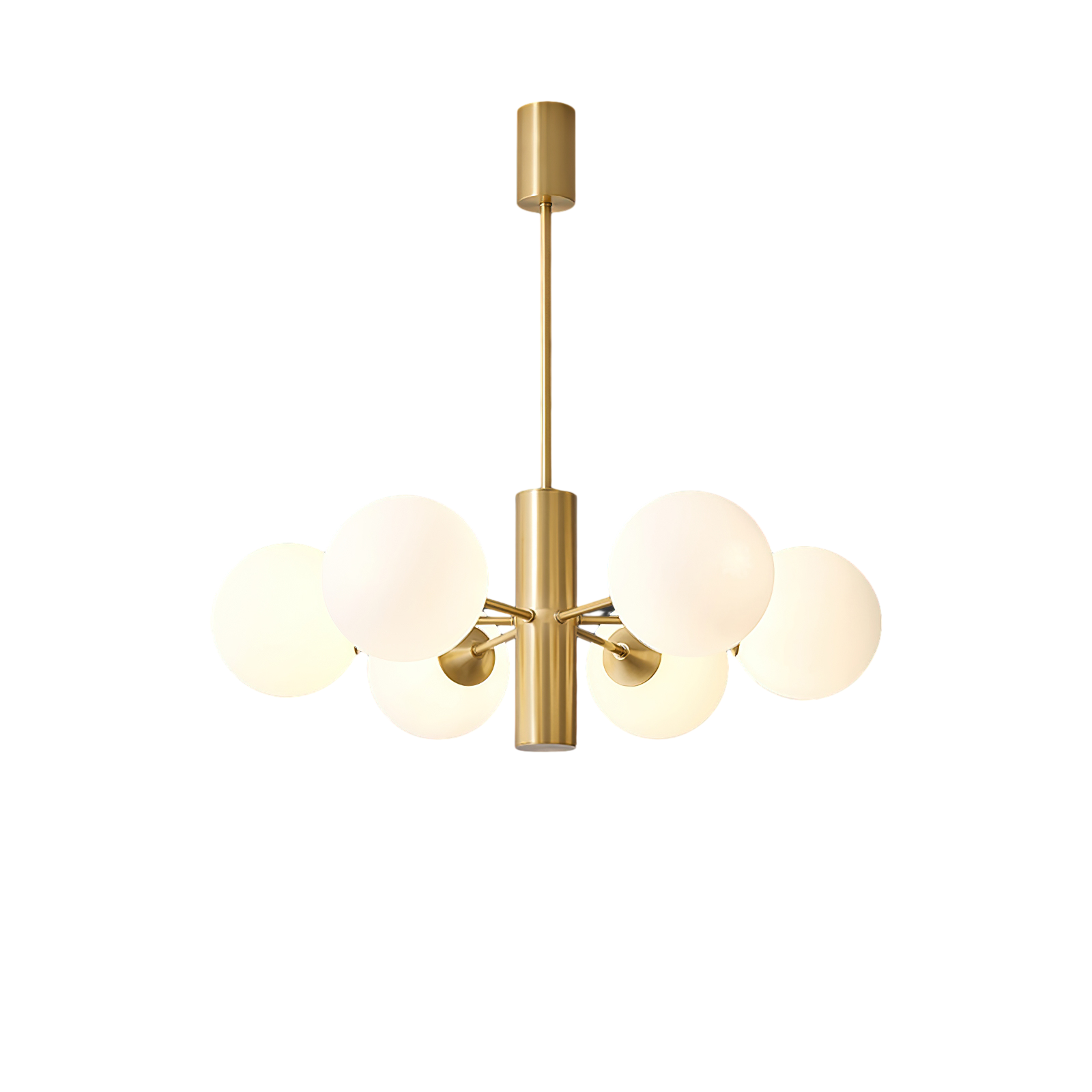 Stylish Bean Ball Chandelier - Modern Pendant Lighting Fixture for Dining Room, Bedroom & Living Room Decor