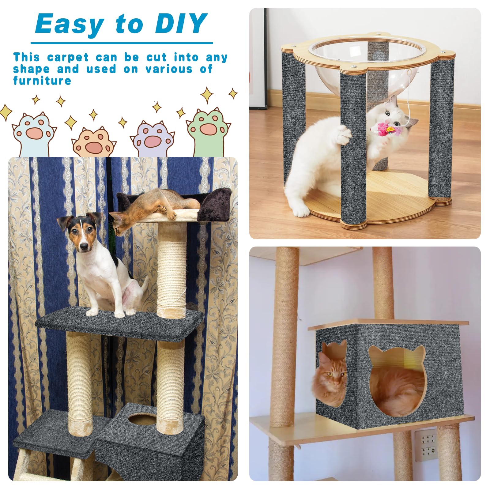 Self-Adhesive Cat Scratching Mat 118